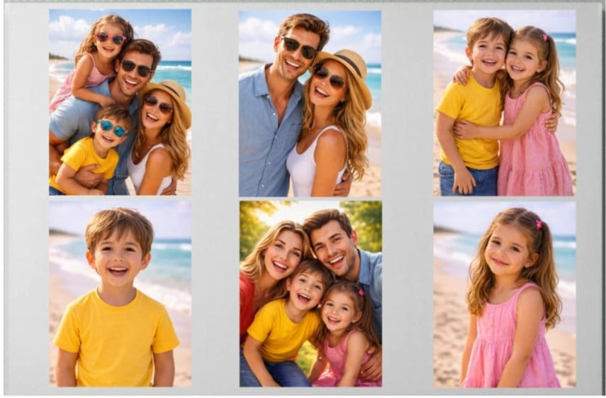 Tablou personalizat Colaj de 6 poze landscape - Zibo.ro