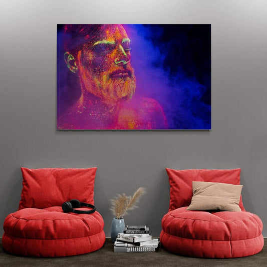 Tablou Canvas - Fluo Man 2
