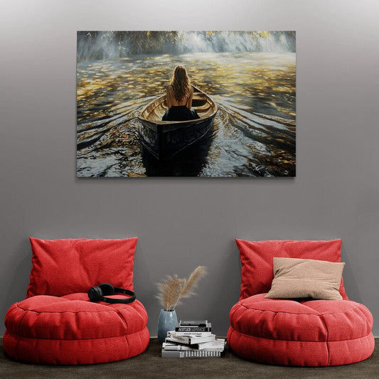 Tablou Canvas - Eleganta cu Barca