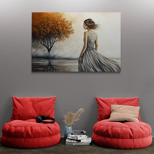 Tablou Canvas - Spre Copacul din Mare