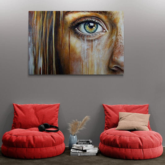 Tablou Canvas - Lacrimi Abstracte