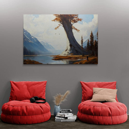 Tablou Canvas - Copac Singuratic