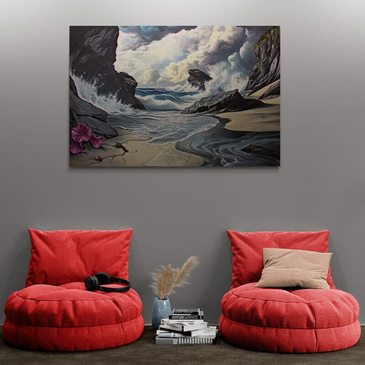 Tablou Canvas - Peisaj Marin Abstract
