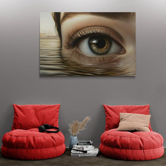 Tablou Canvas - Privirea din ape