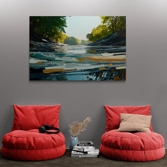 Tablou Canvas - Parau Abstract