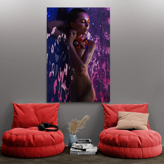 Tablou Canvas - Fluo Girl 29