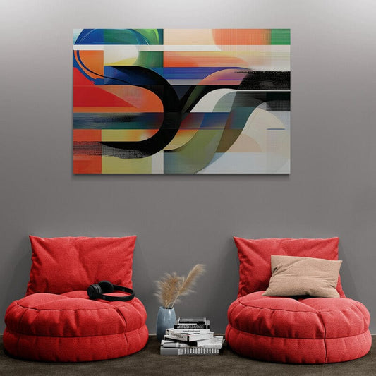 Tablou Canvas - Eleganta Geometrica Abstracta