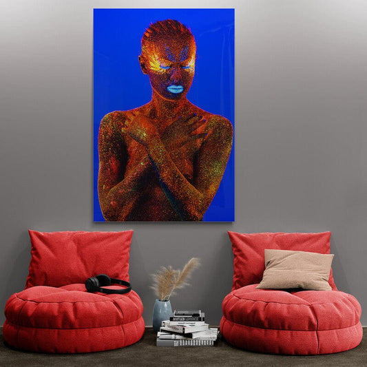 Tablou Canvas - Fluo Girl 8