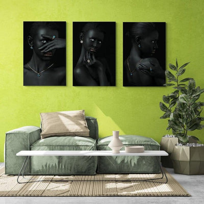 Set 3 Tablouri canvas - Trio women