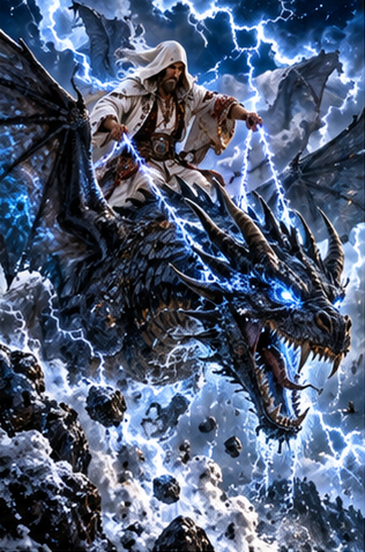 Tablou decorativ - Solomonarul pe Balaur