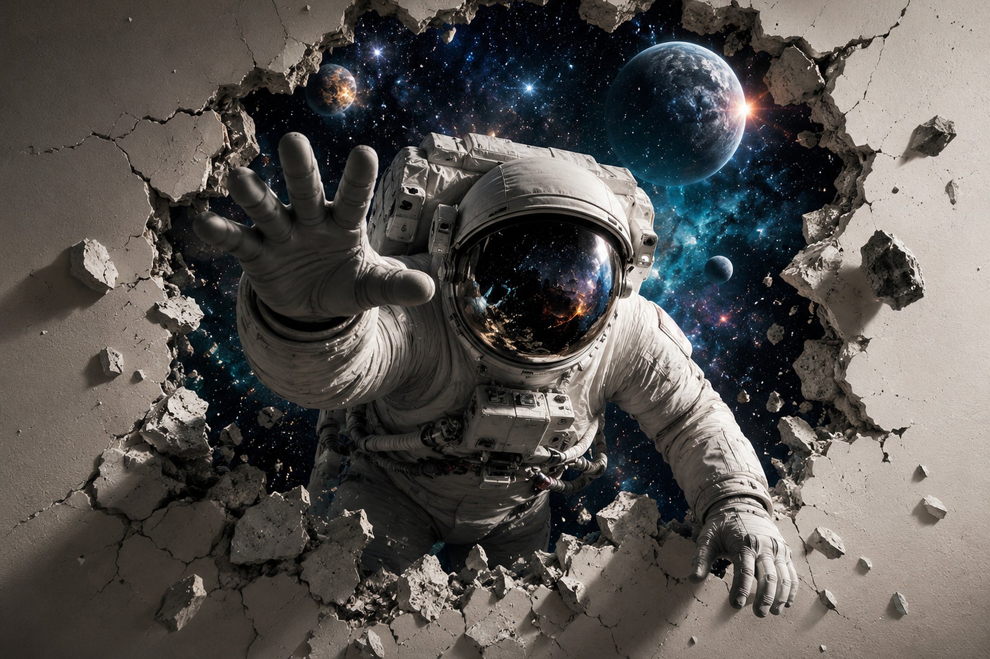 Tablou decorativ Astronautul din Portal