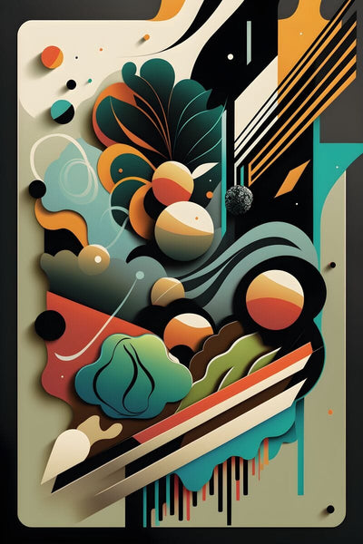 Tablou decorativ - Abstract Geometric 2