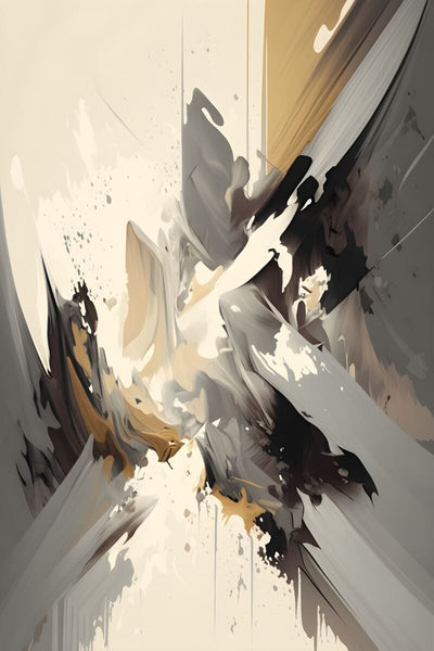 Tablou decorativ - Abstract in gri