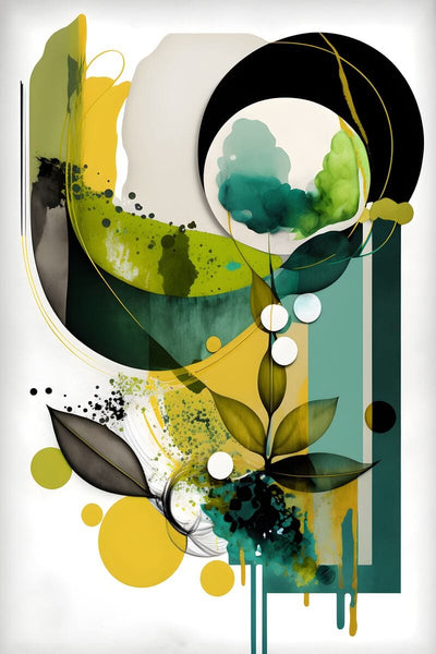 Tablou decorativ - Abstract Inflorat