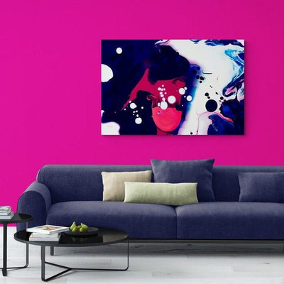 Tablou Canvas - Abstract pe mov