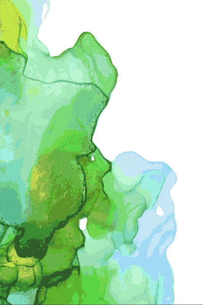 Tablou decorativ - Abstract verde