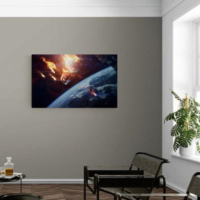 Tablou Canvas - Accident spatial
