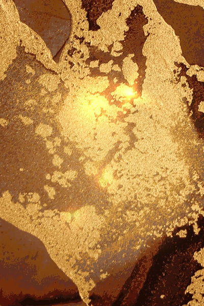 Tablou decorativ - Auriu Abstract 2