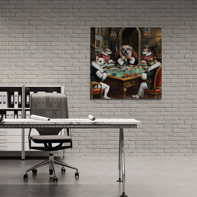 Tablou decorativ - Cainii Norocosi