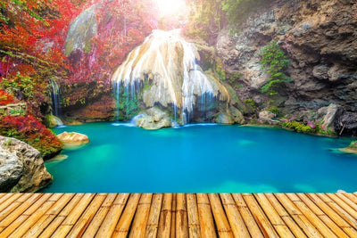 Tablou decorativ - Cascada cu Ponton Eleganta