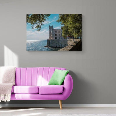 Tablou Canvas - Castel Trieste Italia