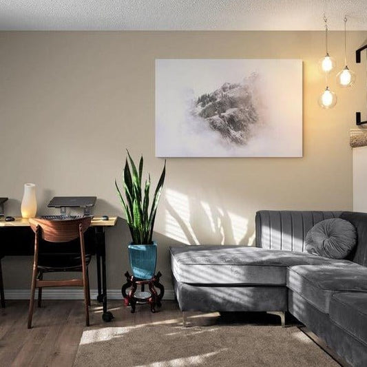 Tablou canvas - Ceata in munti - Cameradevis.ro