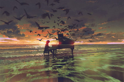 Tablou decorativ - Concert Intergalactic