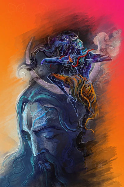 Tablou decorativ - David si Goliat