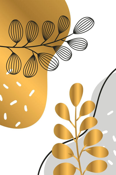 Tablou decorativ - Eleganta Frunzelor Moderne