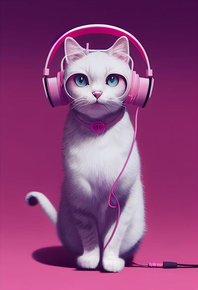 Tablou decorativ - DJ Kitty