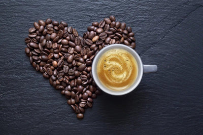 Tablou decorativ - Dragoste pentru Cafea