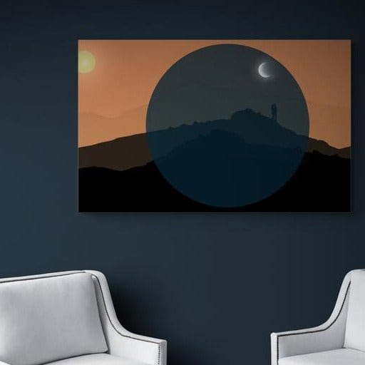 Tablou canvas - Eclipsa - Cameradevis.ro