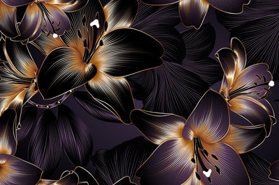 Tablou decorativ - Floare Abstracta Amaryllis 6