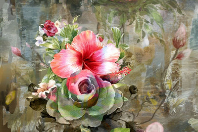 Tablou decorativ - Flori in Acrilic