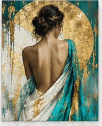 Tablou decorativ - Arcada de aur