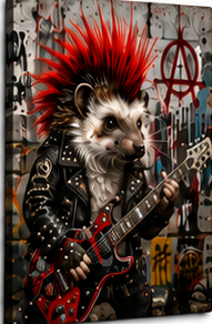 Tablou decorativ Ariciul Punk