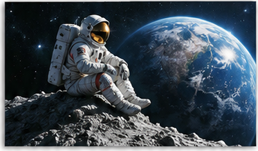 Tablou decorativ Astronautul