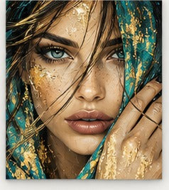 Tablou decorativ - Atingere aurie