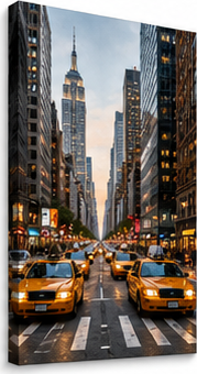 Tablou decorativ Bulevard in Manhattan