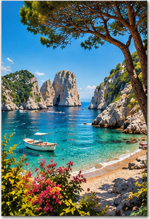 Tablou decorativ - Capri, Frumusete naturala