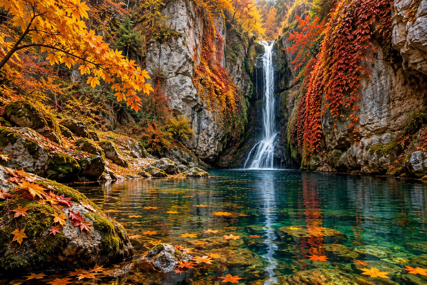 Tablou decorativ - Cascada din Chei