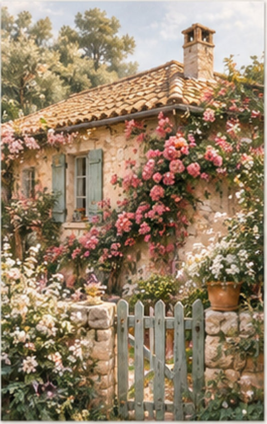 Tablou decorativ - Casuta de piatra - Zibo.ro