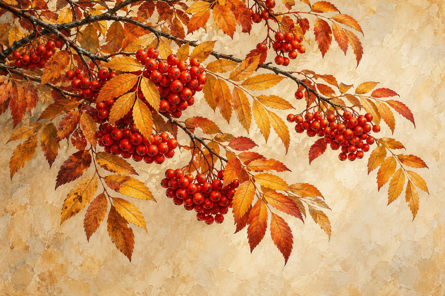 Tablou decorativ - Crengile Scorusului