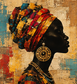 Tablou decorativ Culorile Africii
