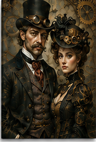 Tablou decorativ Cuplul Victorian