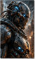 Tablou decorativ Cyborgul de Titan