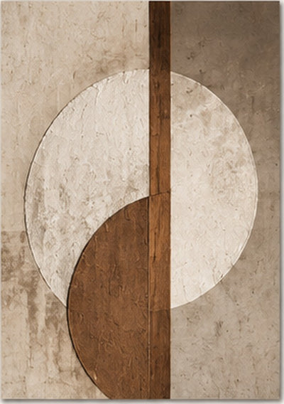 Tablou decorativ - Echilibru in lemn