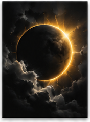 Tablou decorativ - Eclipsa