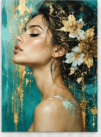 Tablou decorativ - Floarea noptii