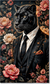 Tablou decorativ Gentlemanul Floral